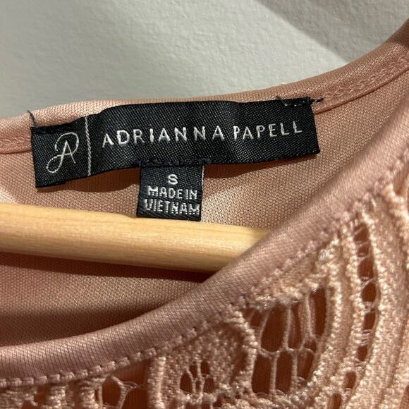 Adrianna Papell Lace Tank, Size small - Picture 2 of 3